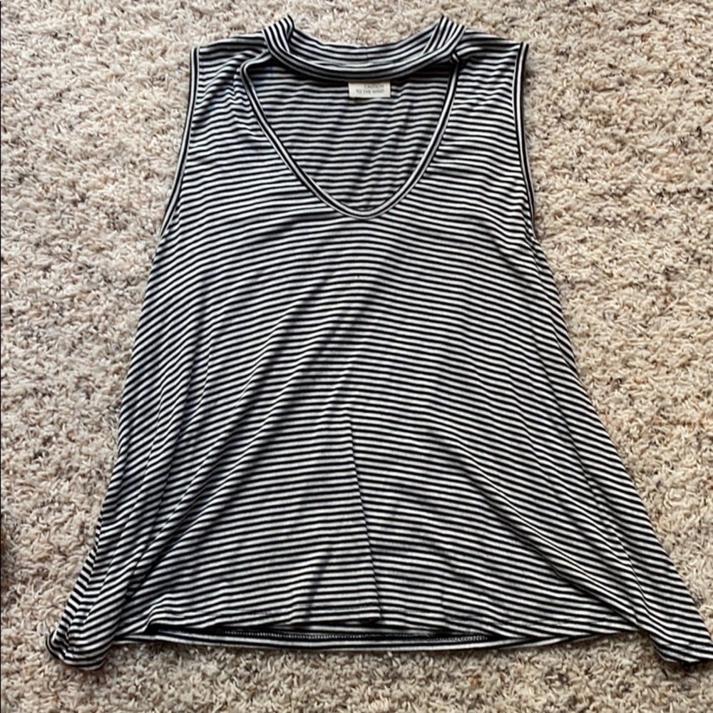 Striped tank top